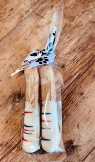 Hand Dipped LARGE Dog Bones; For our furry friends 3 bones