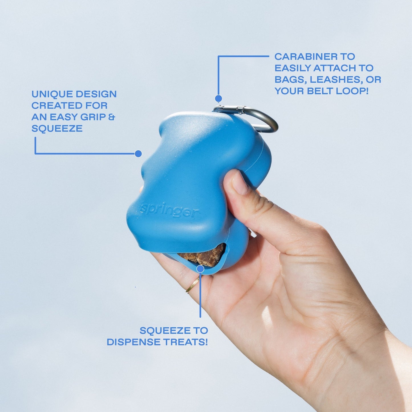 The Silicone Dog Treat Dispenser