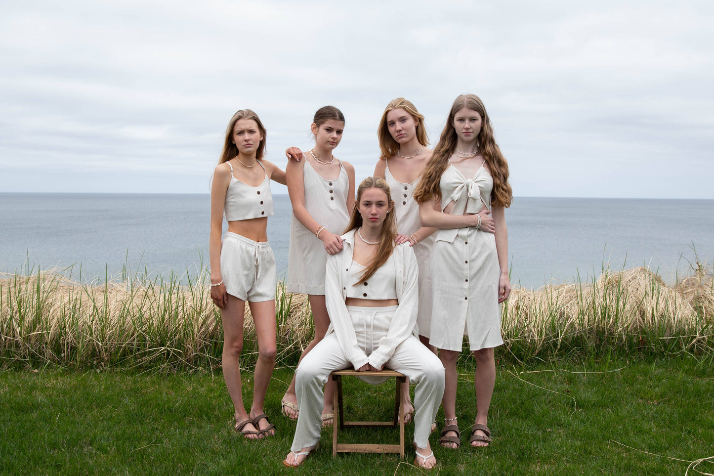 Gauze Textured The Boyfriend Shirt : L