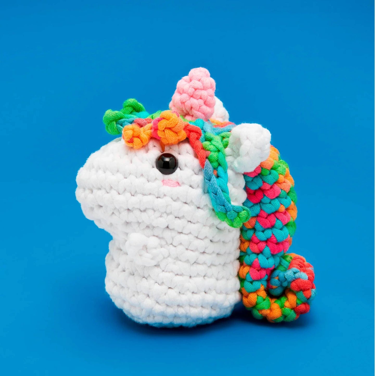 Rainbow Haired Billy the Unicorn Beginner Crochet Kit