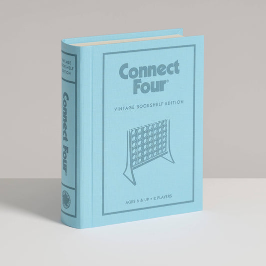 Connect 4 Vintage Bookshelf Edition