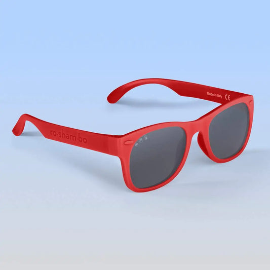 Red Sunglasses: Grey Polarized Lens / Toddler (Ages 2-4)