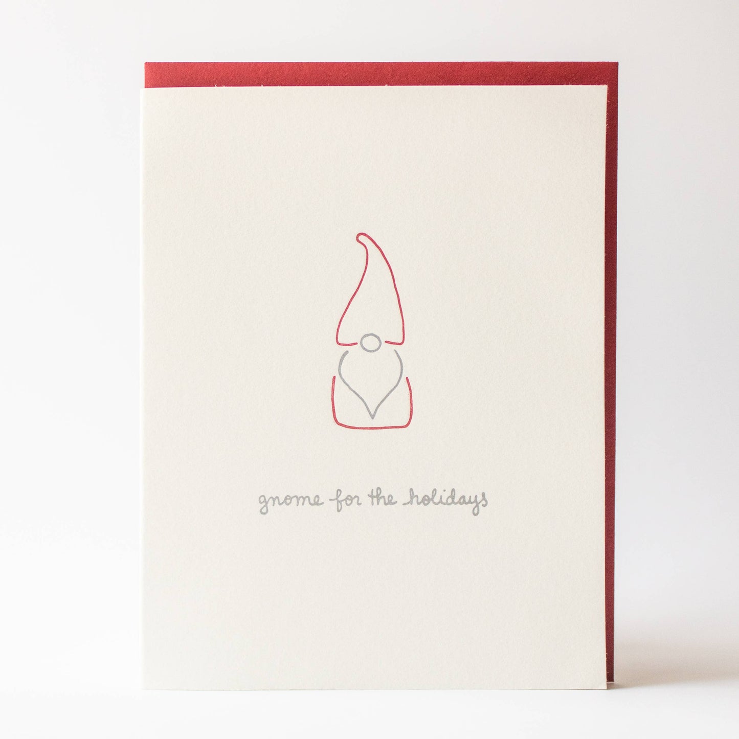 Gnome for the Holidays Card