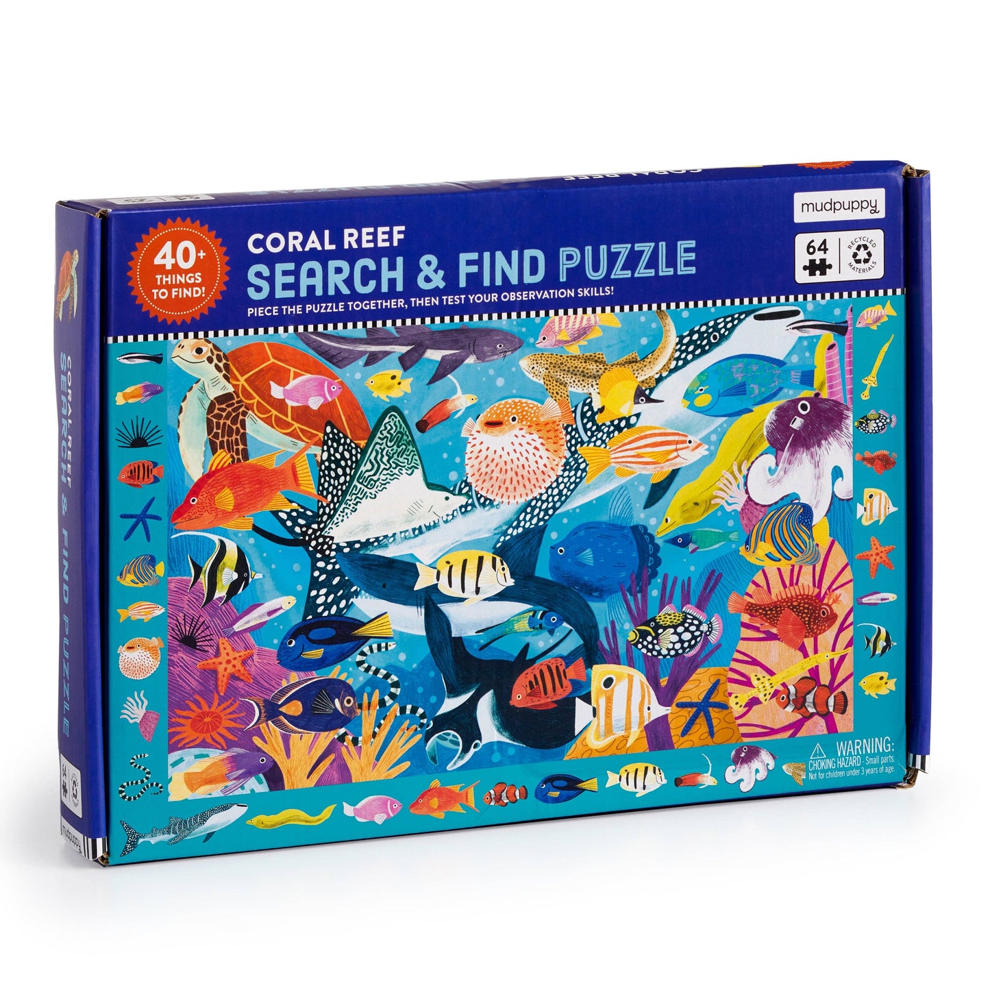 Coral Reef 64 Piece Search & Find Puzzle