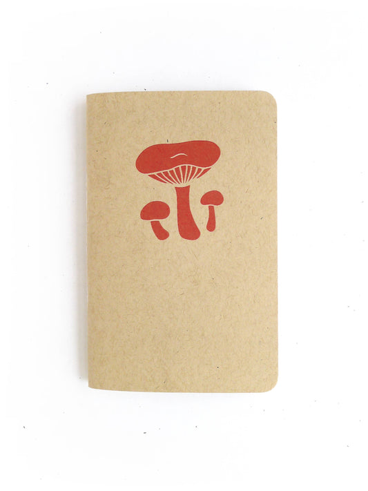 Mushroom Pocket Jotter: Blank