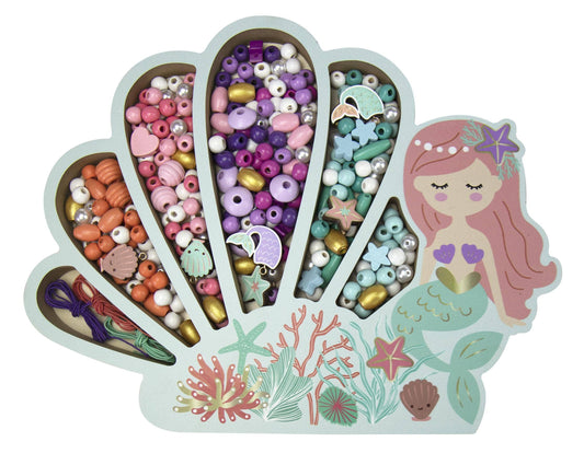 Les Perles -Mermaid Wooden Beads - 4y+