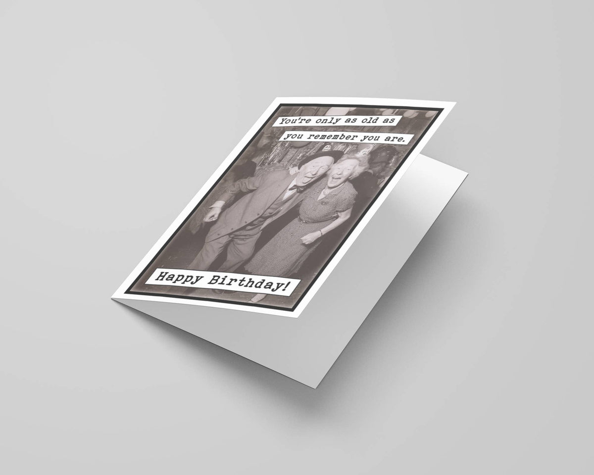 Dancing Man Funny Birthday Card