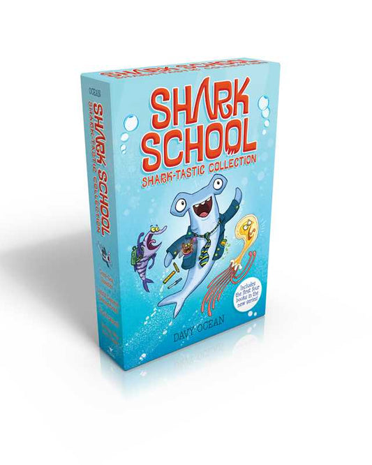 Shark School Shark-tastic Collection Books 1-4 (Boxed Set) by Davy Ocean