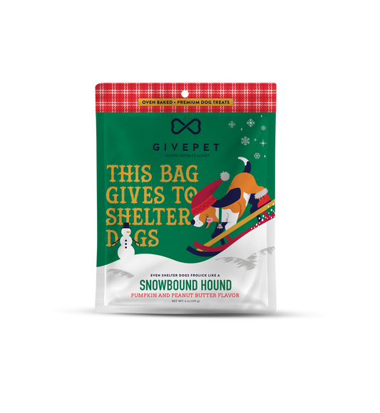 GivePet Snowbound Hound Holiday Dog Treat