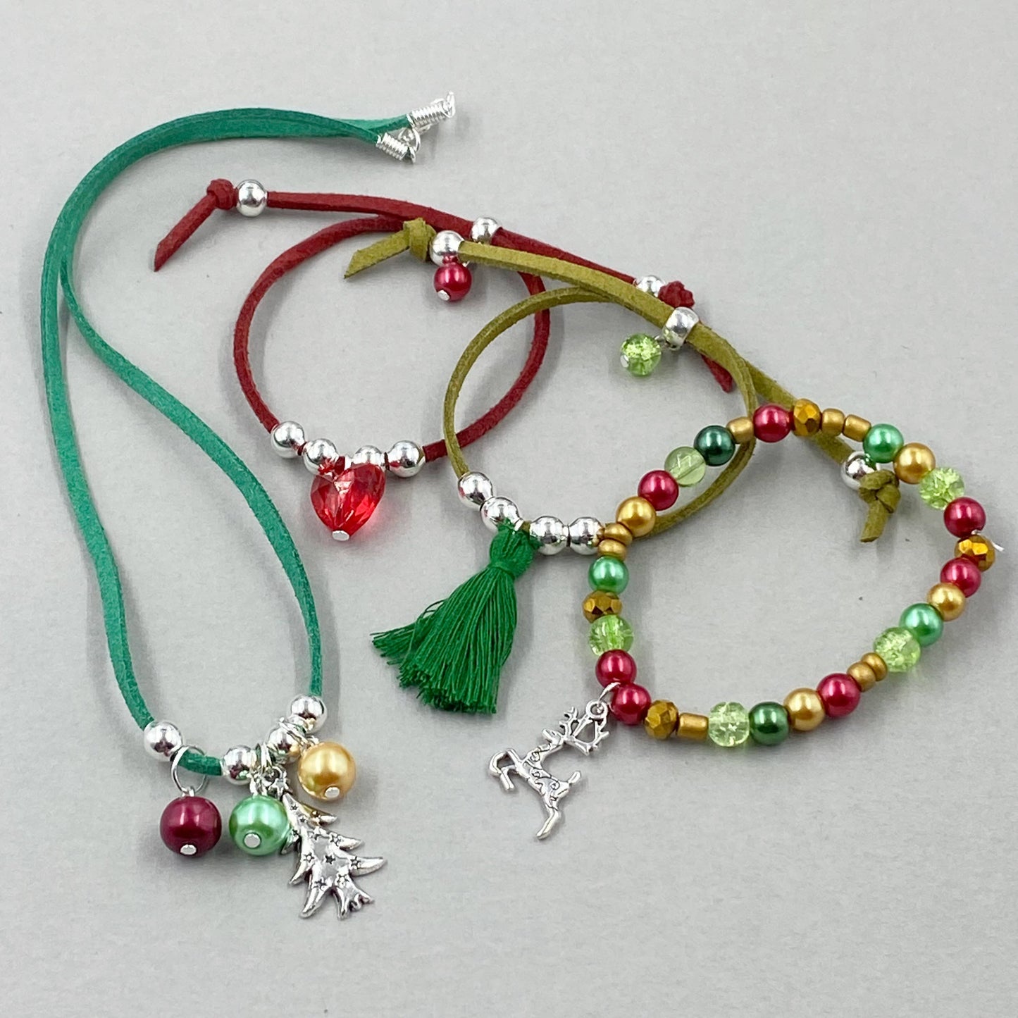 Reindeer Wishes Jewellery Making Kit for Children