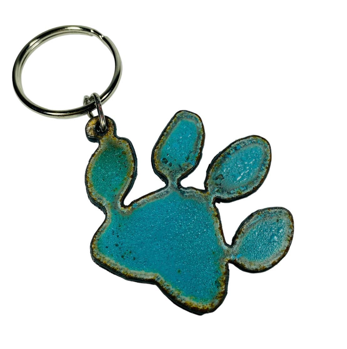 Paw keychain pet lover dog pet store impulse buys USA eco