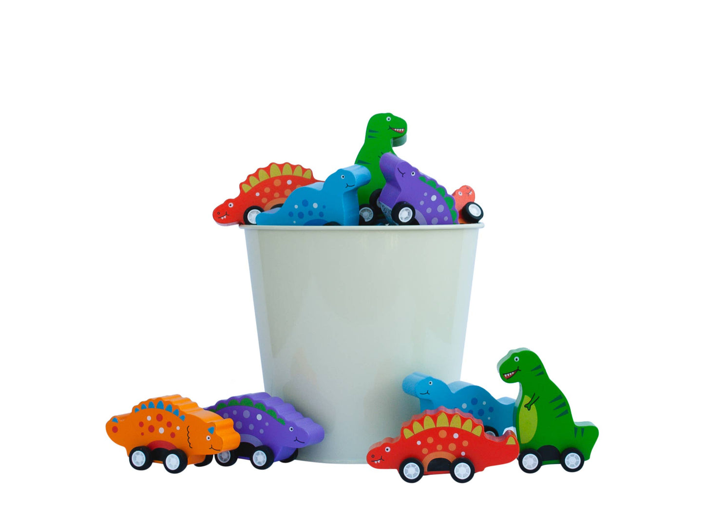 Pull Back Mini Dino Refill - Set of 20