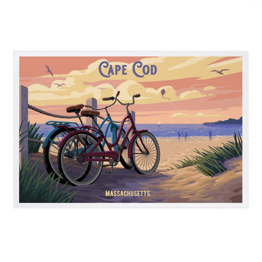 PREMIUM POSTCARDS Cape Cod, Massachusetts, Painterly