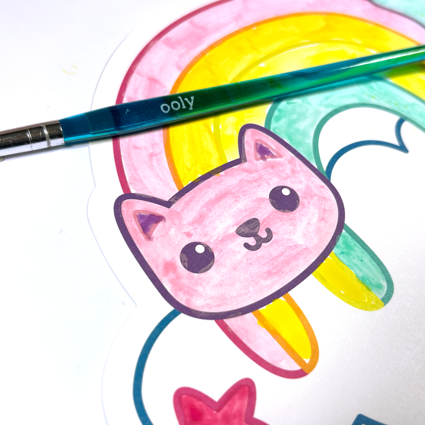 Playful Painters: Watercolor Painting Kit -Rainbow Cuties