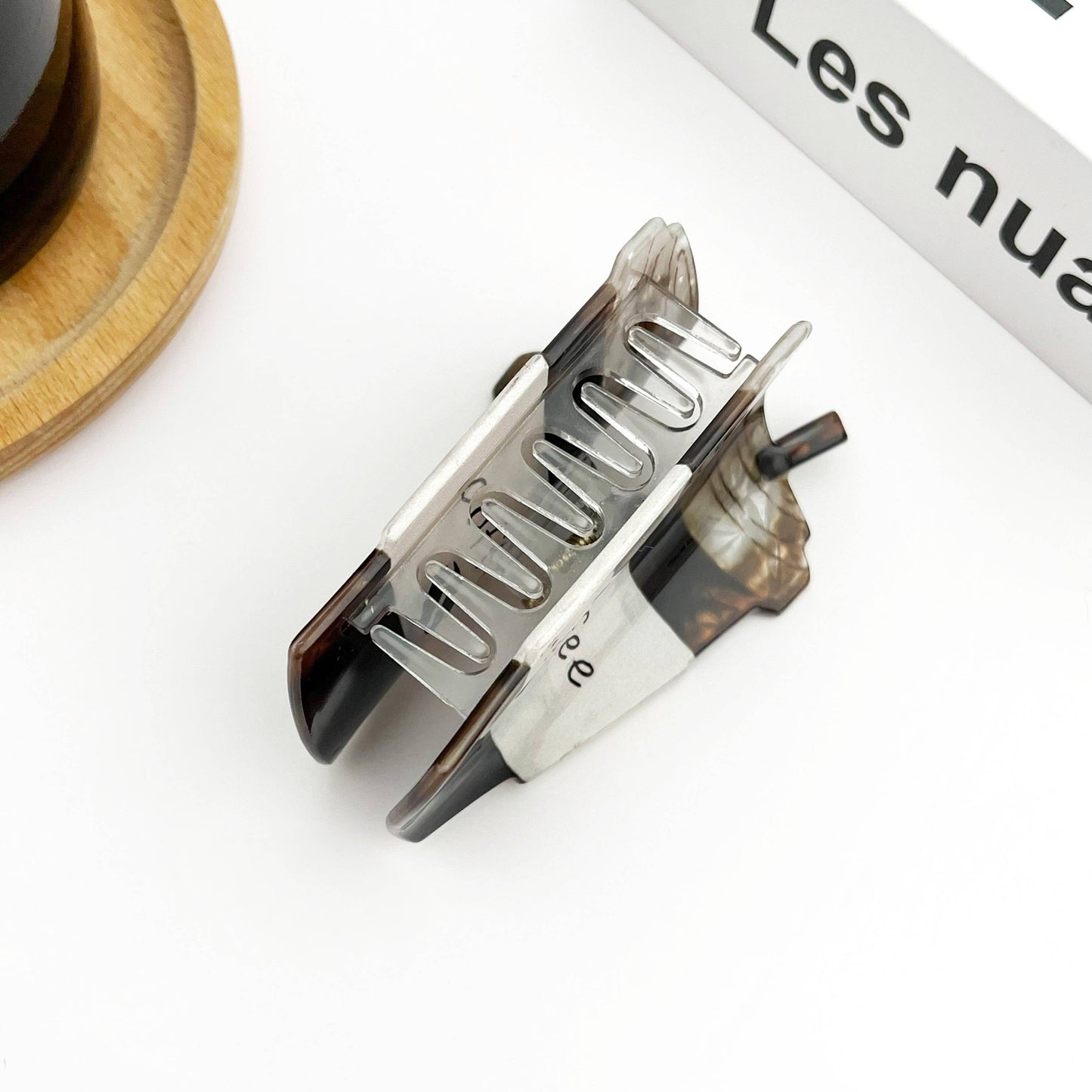 Coffee Cup Shaped Hair Claw Clip,Creative Beverage Hair Clip
