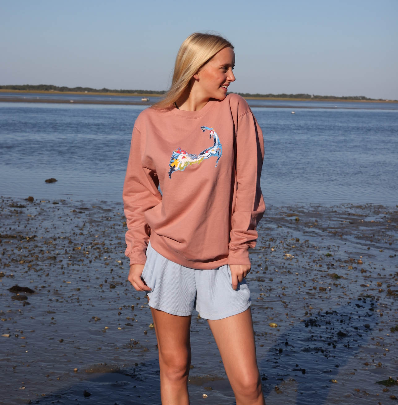 Waffle Scrunch Waist Shorts – Ballet Blush Coastal Essential