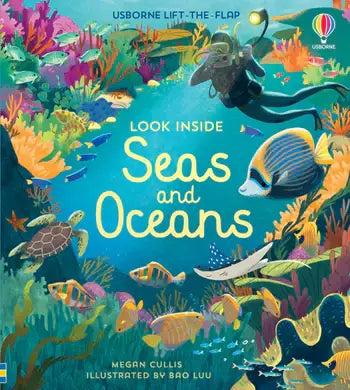 Look Inside Seas and Oceans: Usborne