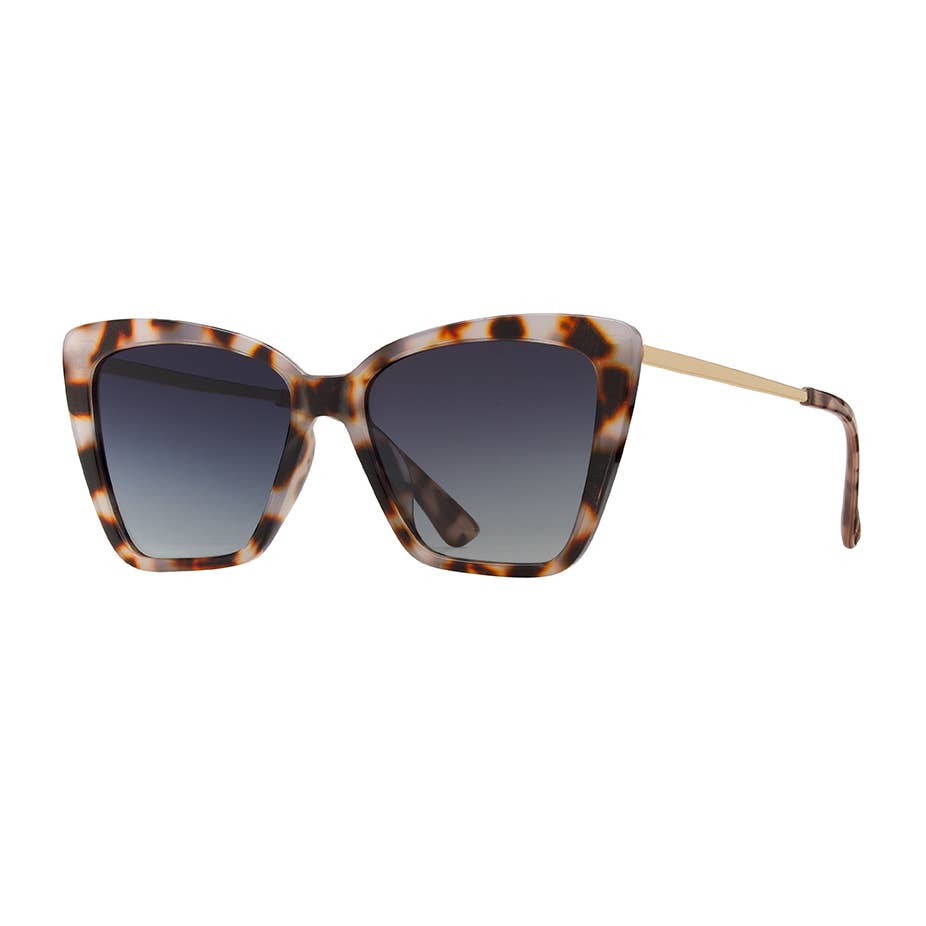 Sydnie - Ivory Tort/Gold- Polarized-Eco-Processed