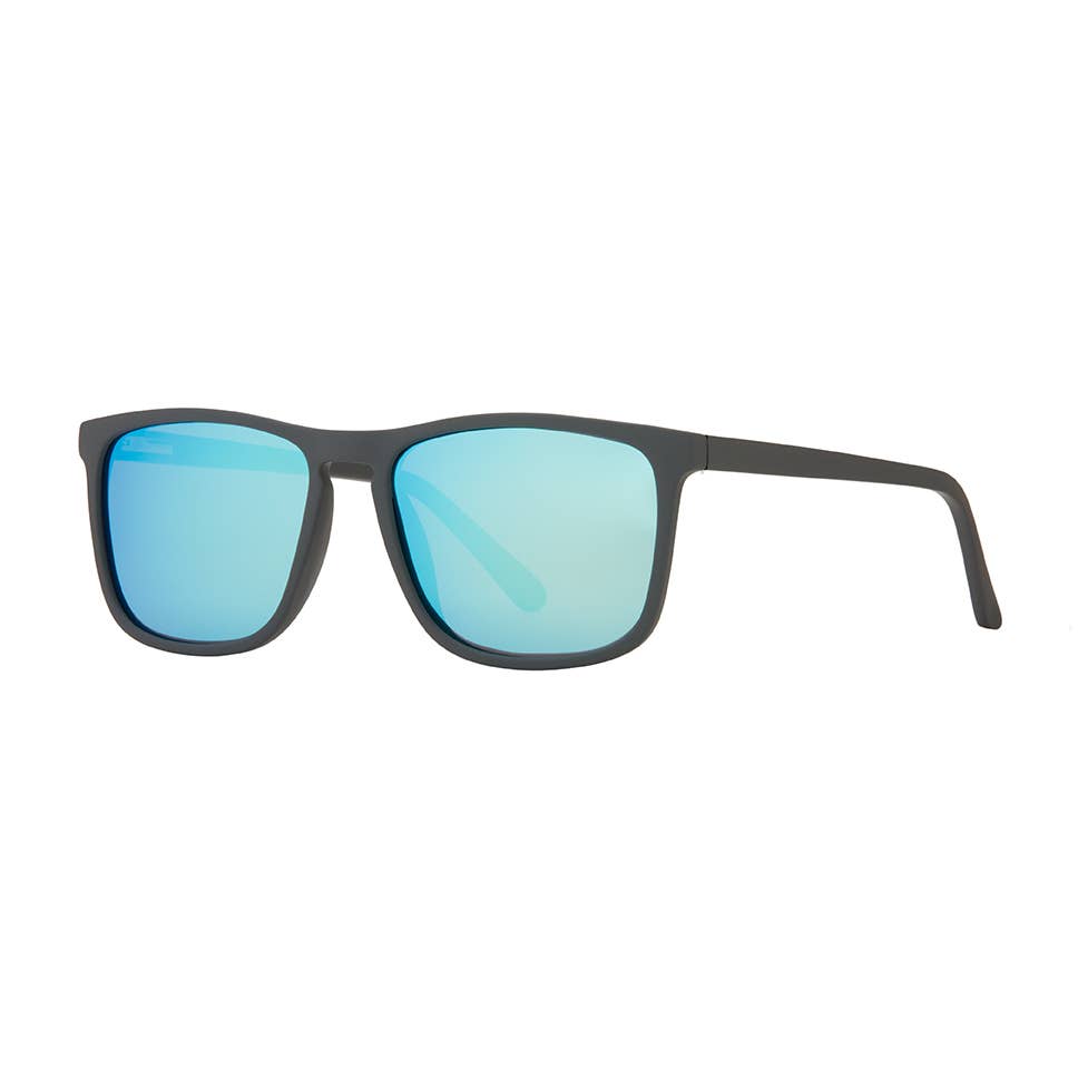 Glacier - Soft Grey / Ice Blue Mirror Polarized