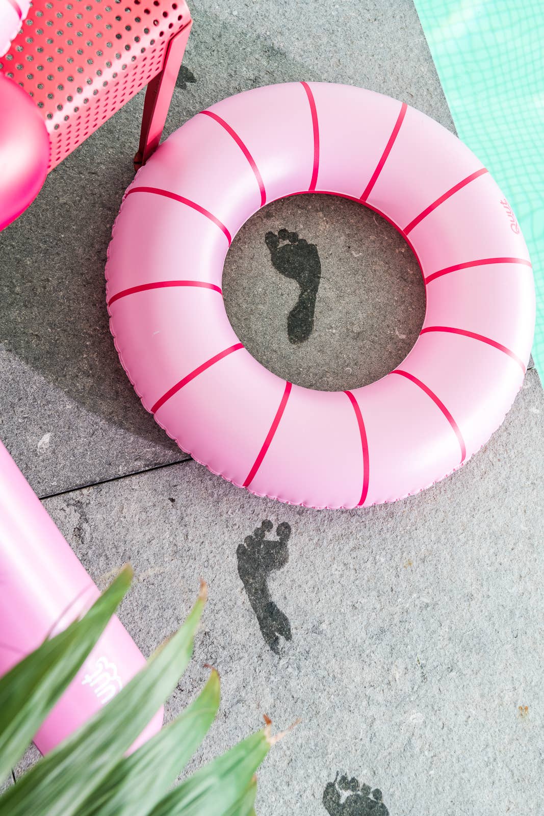 Quut Swim Rings Small - Small Size Swim Ring 16 inch: Cherry