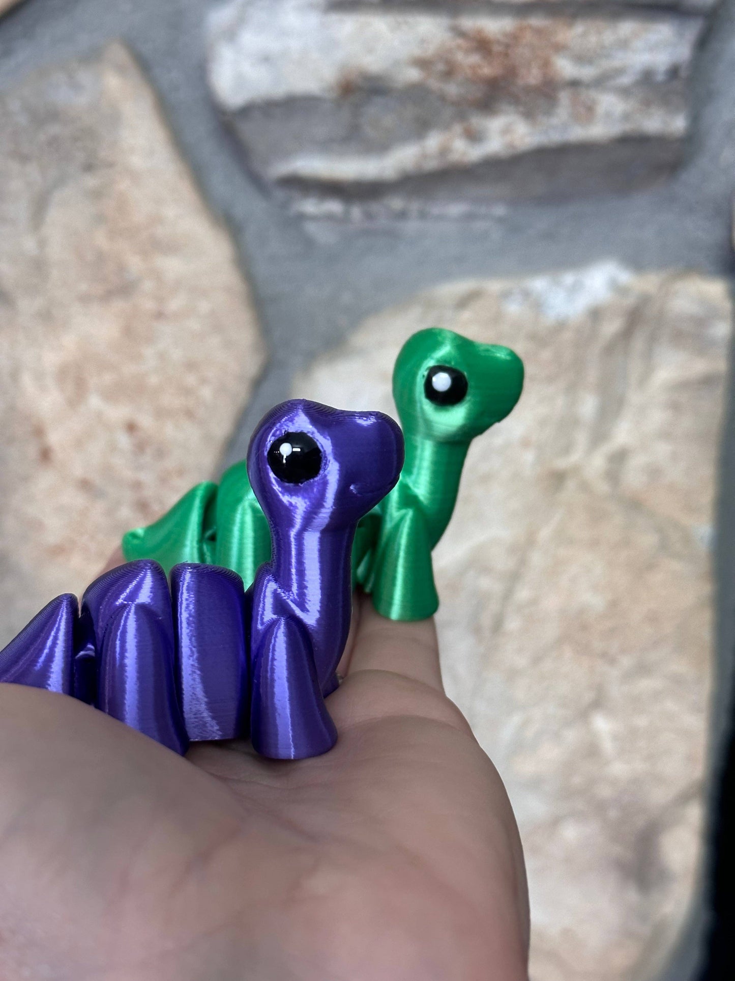 Baby Brontosaurus: Keychain