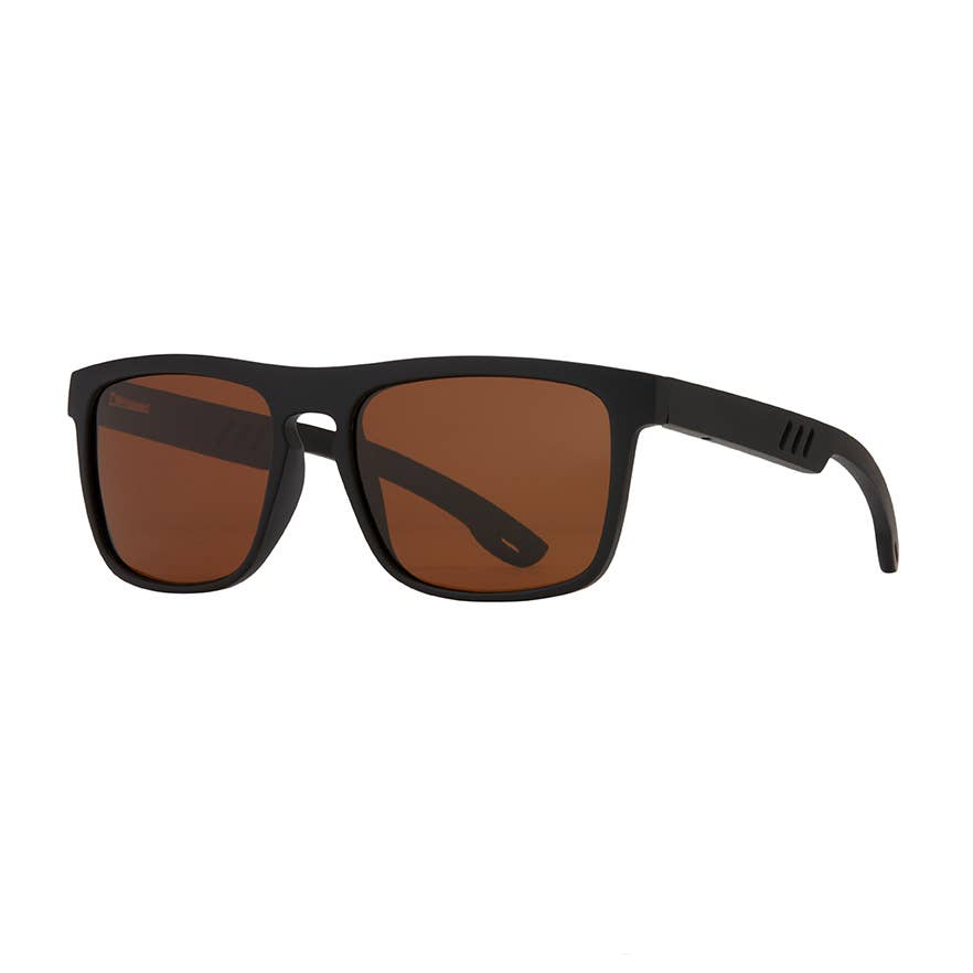 Brayden - Matte Onyx / Black Wood / Brown Polarize