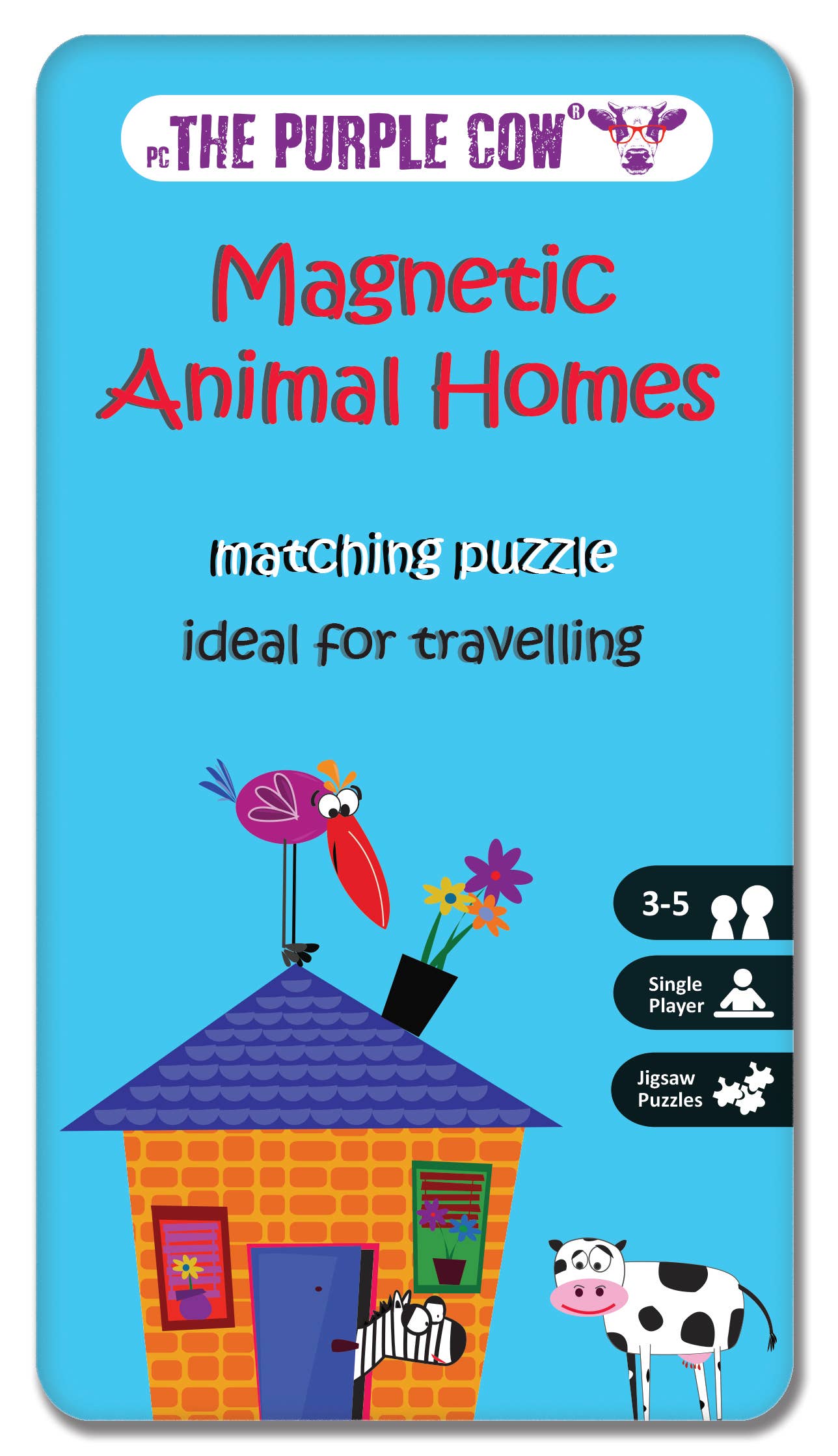 Travel Game - Animals Homes- Matching Puzzle