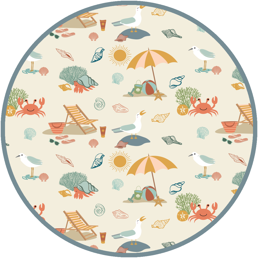 Beach Day Summer Baby & Kids Bamboo Dress: 4/5T