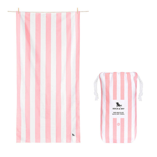 XL Quick Dry Towels - Malibu Pink