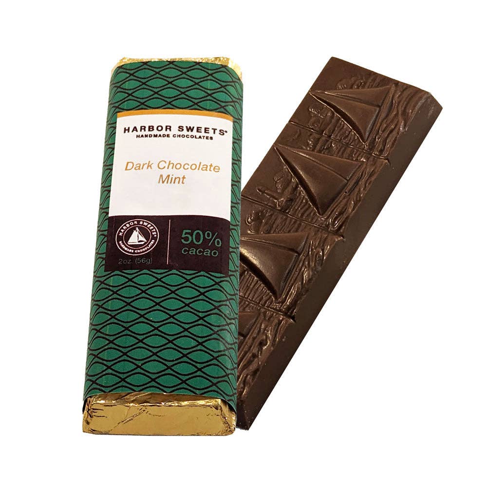 Harbor Sweets Dark Chocolate Mint Bar
