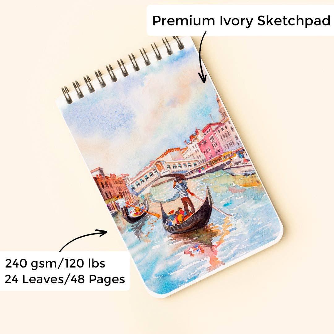 Refill Sketchpad - A6 Travel Paint Kit