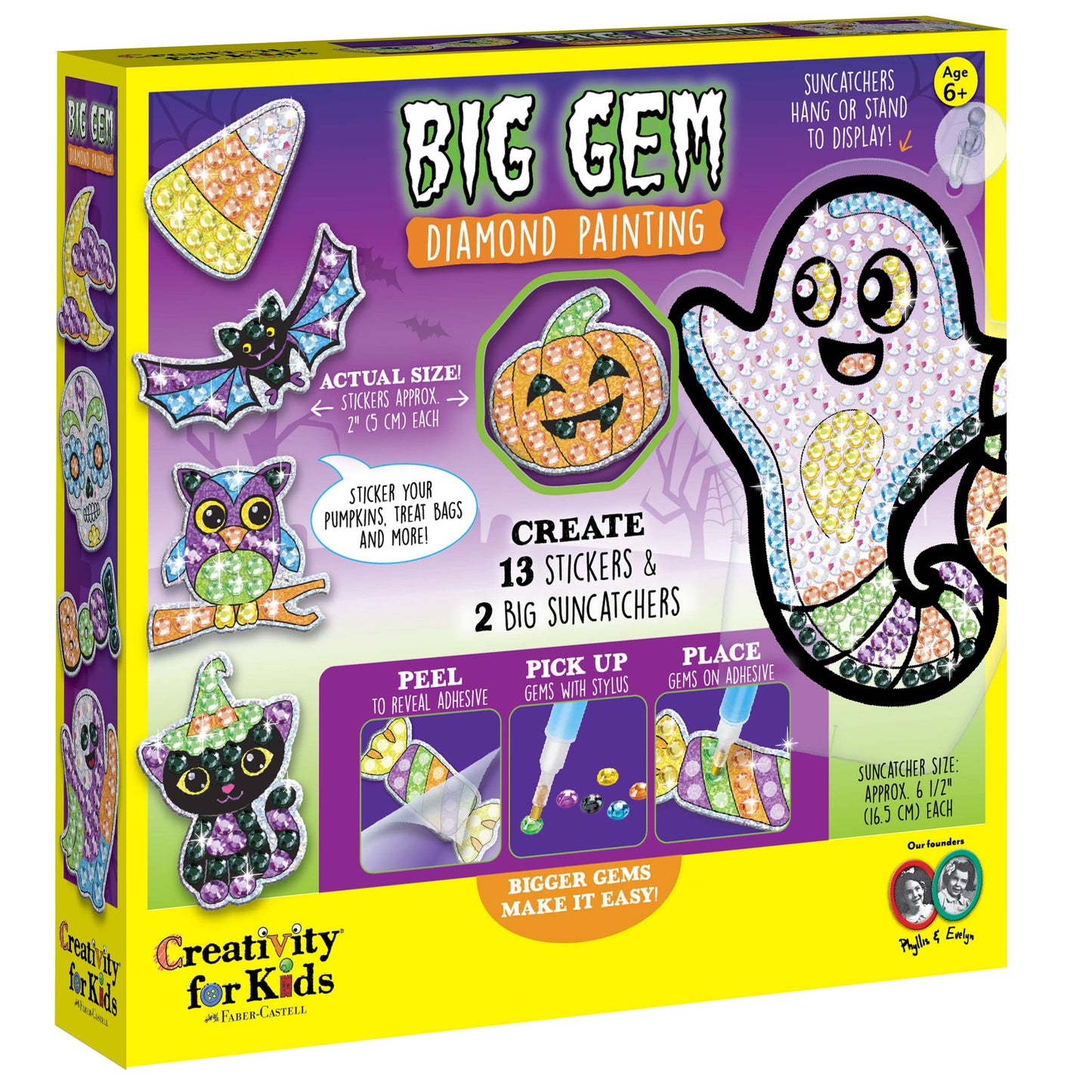 Halloween Big Gem Diamond Painting Kit for Kids