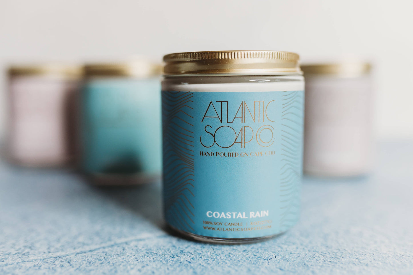 Coastal Rain Soy Candle: Large