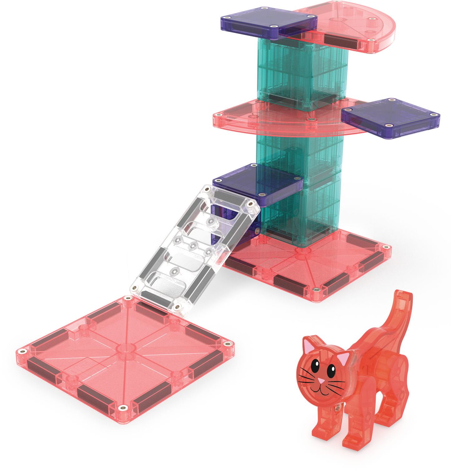 Magna-Tiles Cat Tree 13-Piece Set