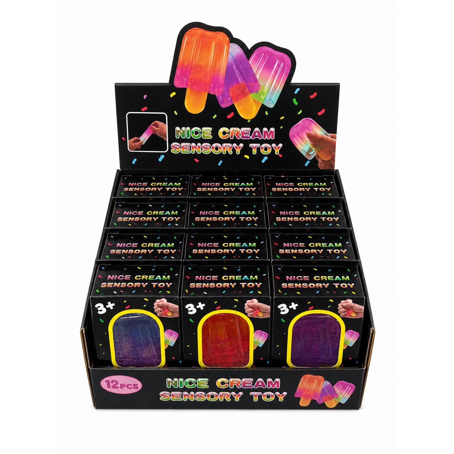 Popsicle Sugar Squishy – Sensory Squeeze Fidget Toy