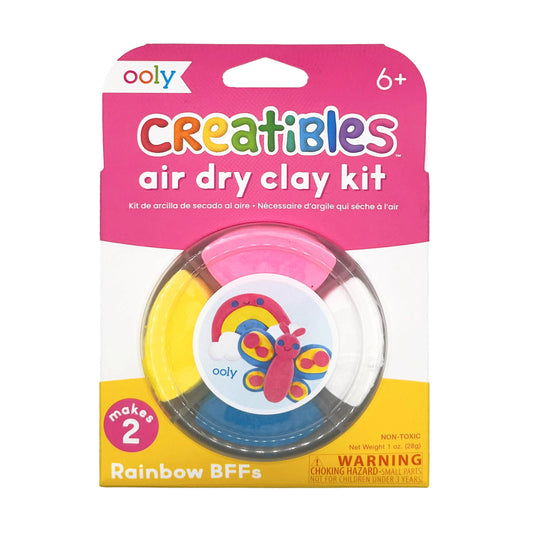 Creatibles: Air Dry Clay BFFs Kit - Rainbow Pals (Set of 4 C