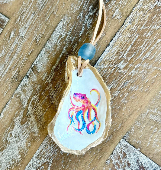 Colorful Octopus Ornament