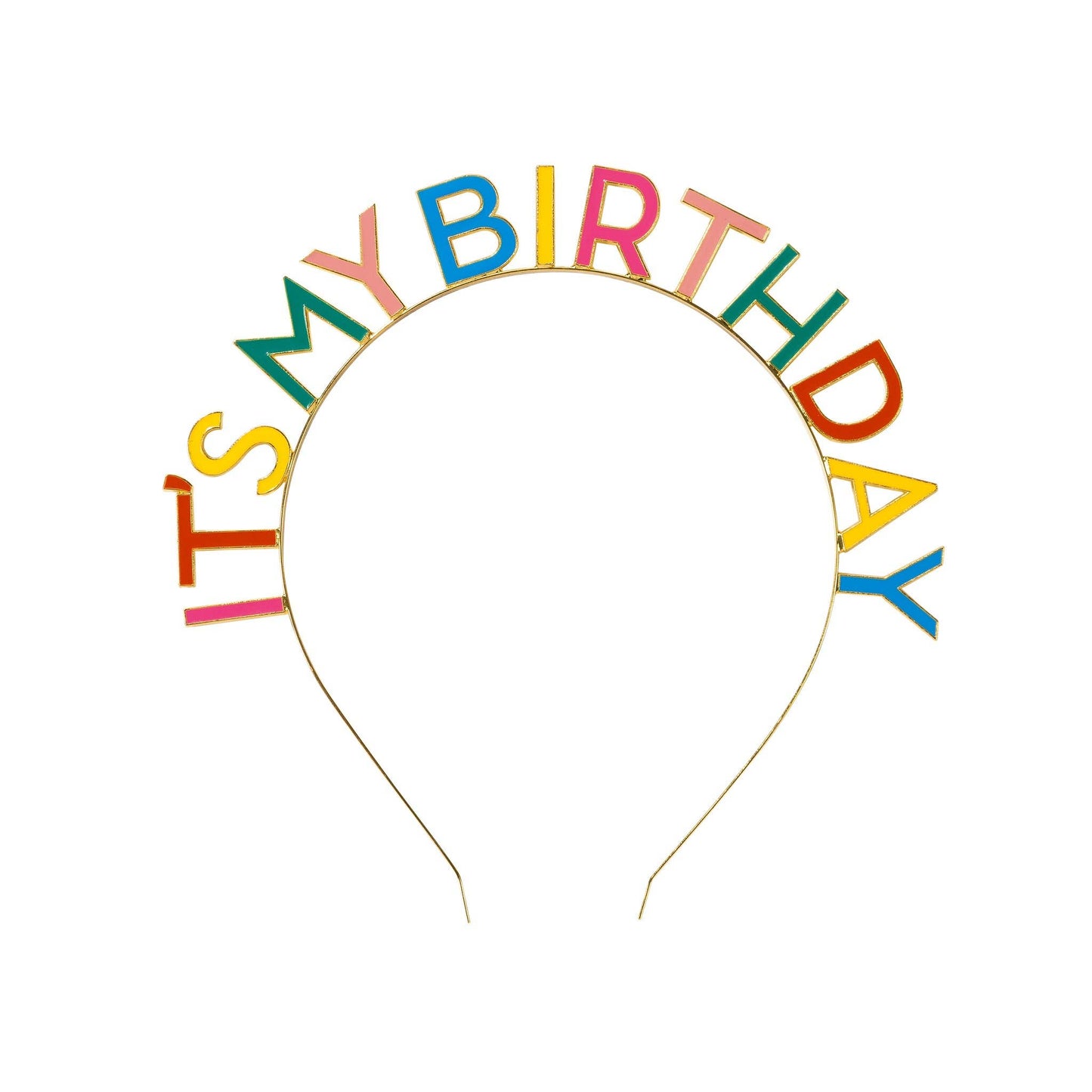 Rainbow 'It's My Birthday' Headband,