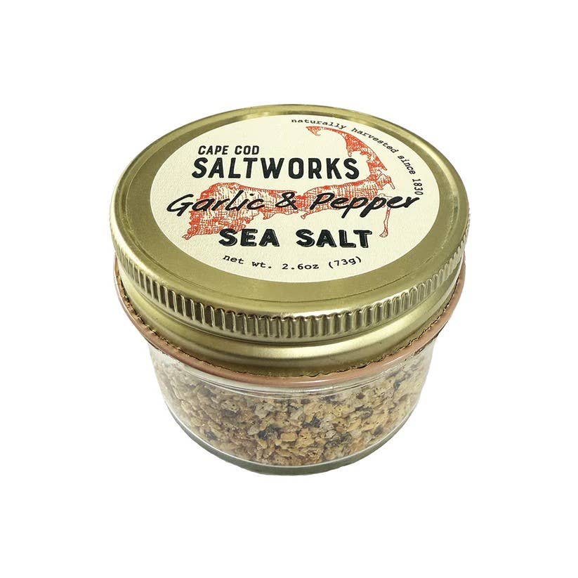 Garlic & Pepper Sea Salt