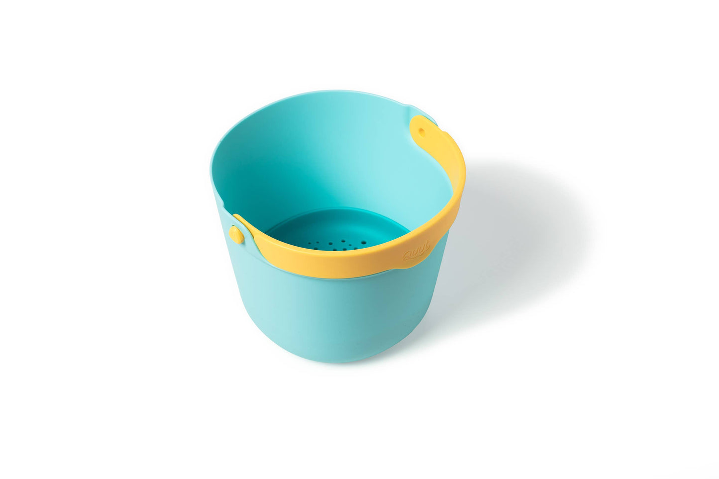 Quut Bucki - Bucket & Sand Sifter. Beach Sand and Pool Toy.: Banana Blue