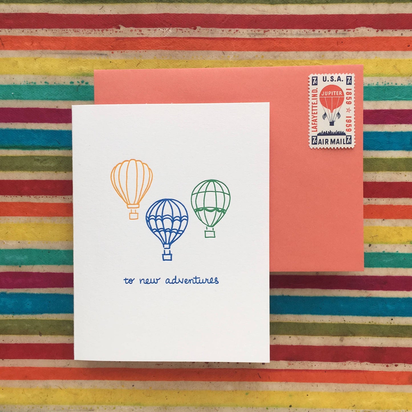 To New Adventures Greeting Card