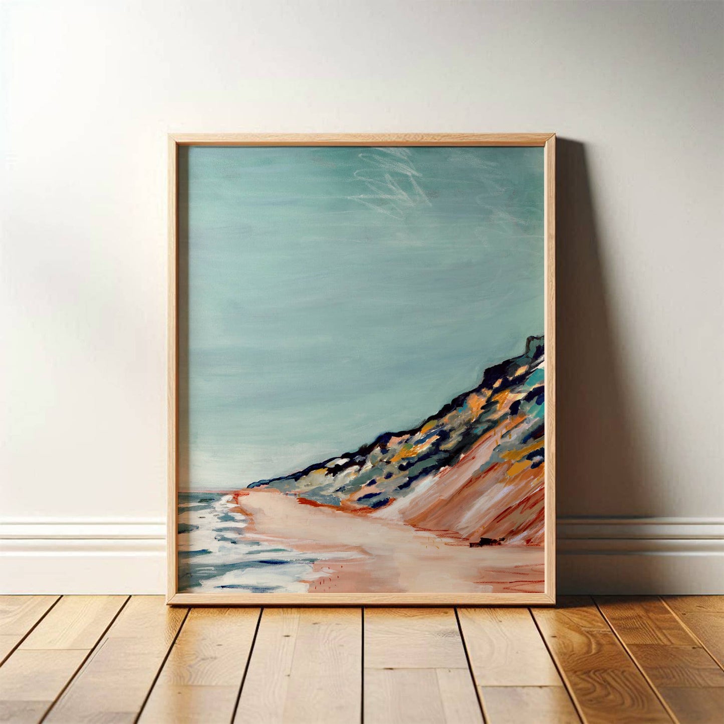 Cape Cod Dunes, Unframed Print on Flat Canvas: 8 x 10