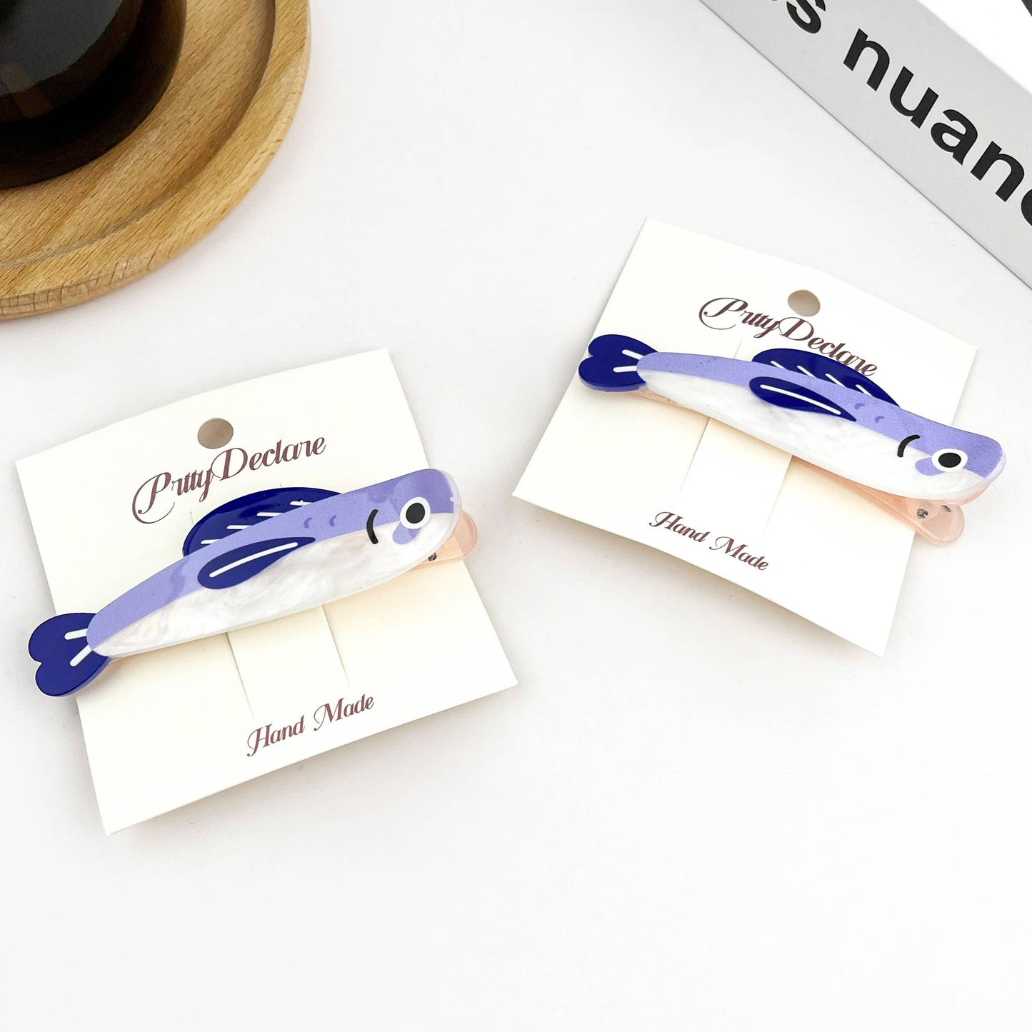 Sardines Duckbill Clip, Fish Hair Clips
