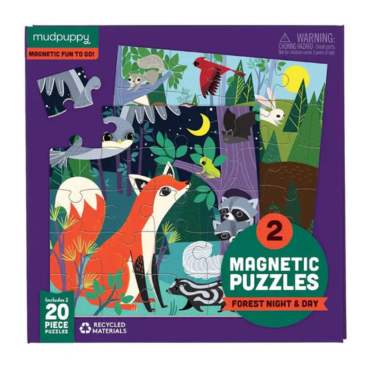 Forest Night & Day Magnetic Puzzles