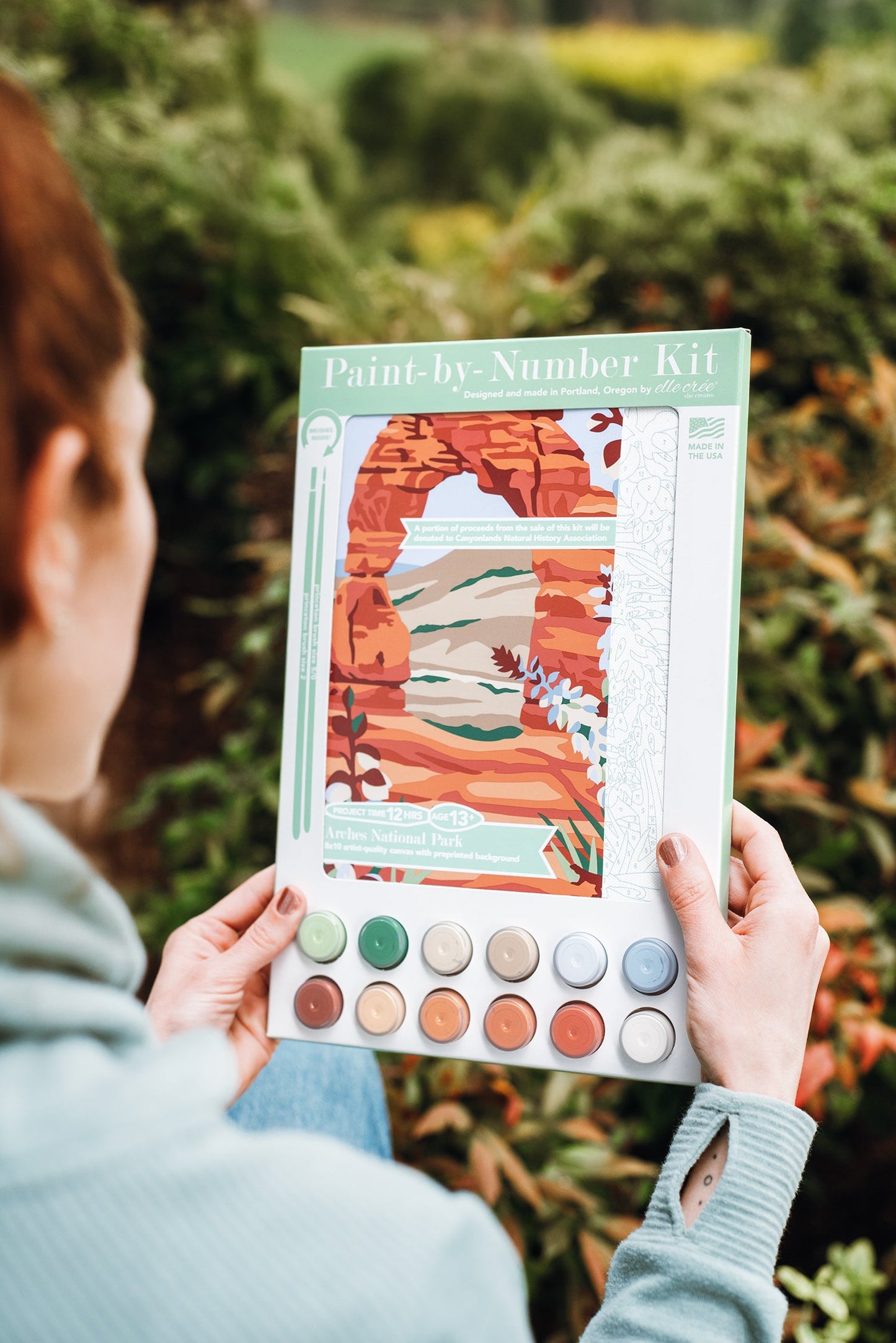 Arches National Park | 8x10 paint-by-number kit