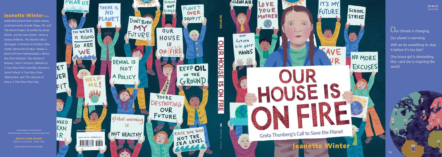 Our House Is on Fire by Jeanette Winter: Hardcover; 40 pages / English