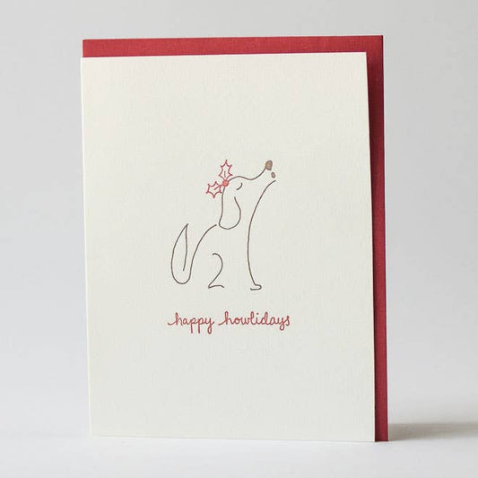 Happy Howlidays Holiday Card