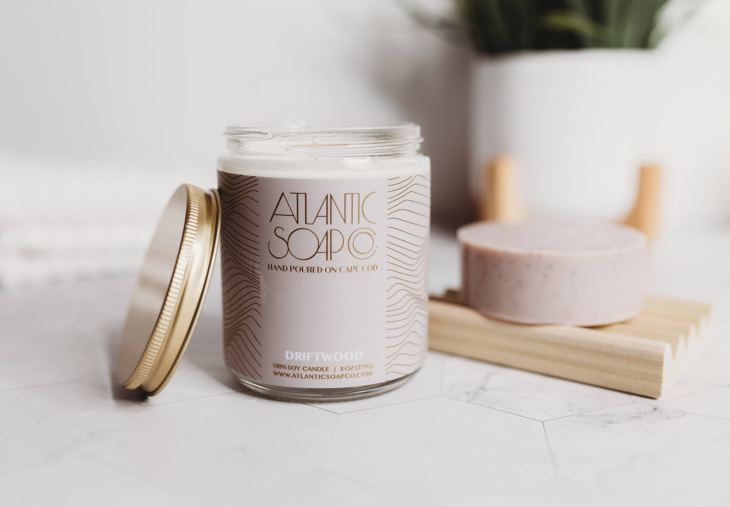 Driftwood Soy Candle: Large