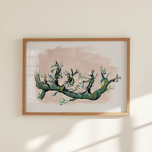 Almond Bloem, Fine Art Print