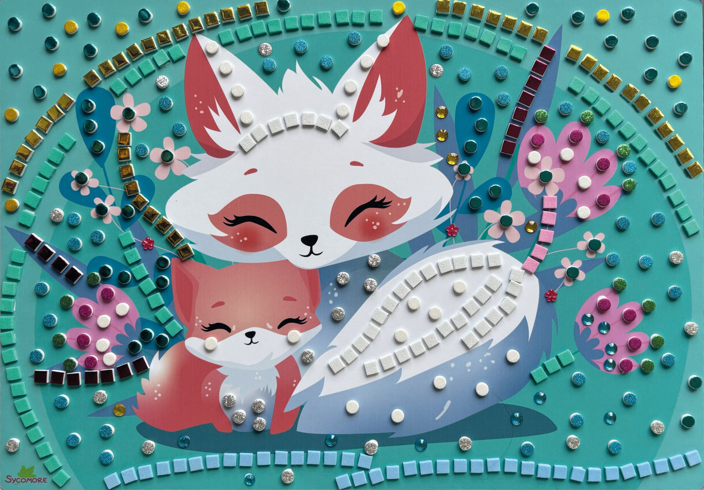 Stick'N Fun - XL Mosaics Cuddly Animals - 5y+